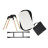 Ліжечко Espiro люлька TULLY 11 TIMBER BLACK (5905683800013)