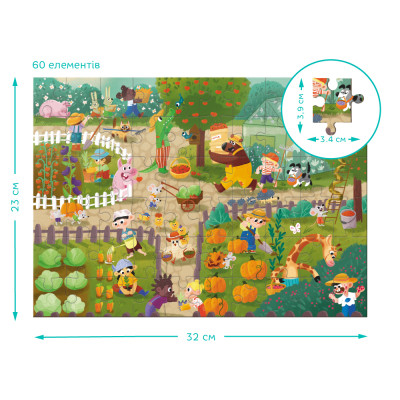 Пазл DoDo Вімельпазл Літо у селі, 60 елементів (300659)