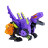 Трансформер Dinoster Динозавр - Пурпуровий Раптор-бот (EU580840-2)