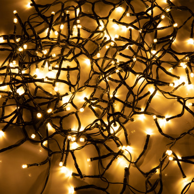 Гірлянда YES! Fun Вулична 70 LED Тепло-біла 4.9 м Статична Таймер На батарейках (975062)