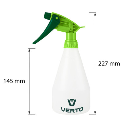 Обприскувач Verto ручний, пластик, 0.550л (15G545)