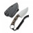 Ніж Civivi Ніж Civivi Midwatch Bead Blast Blade Brown Micarta (C20059B-2)