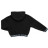 Кофта дитяча A-Yugi с капюшоном (4320-146G-black)