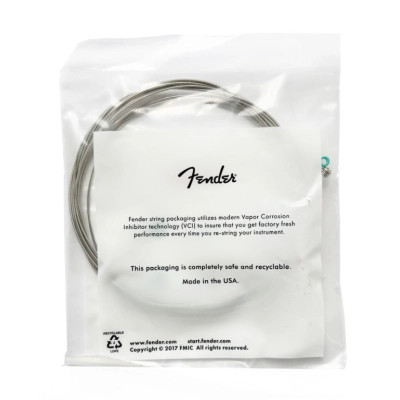 Струни для гітари Fender 150L Transparent Pack Pure Nickel (09-42) (301442)