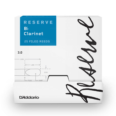 Тростина для кларнета D&#039;Addario Royal - Bb Clarinet #1.5 - 3-Pack (RCB0315)