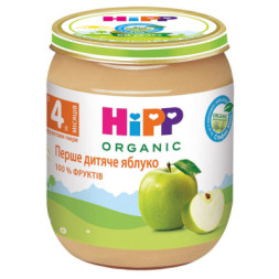 Дитяче пюре HiPP Яблуко 125 г (1223011)