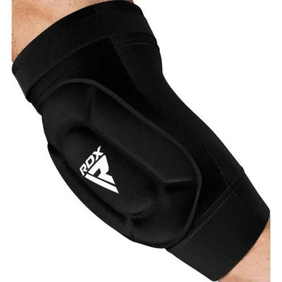 Фіксатор коліна RDX Hosiery Elbow Foam Black/White M (HYP-EBW-M)