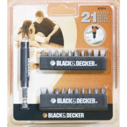 Набір біт Black&amp;Decker A7074-XJ 21 предм. (A7074)