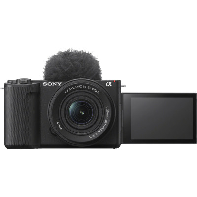 Цифровий фотоапарат Sony Alpha ZV-E10M2 kit 16-50mm Black (ZVE10M2KB.CEC)