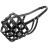 Намордник для собак Collar м&#039;який №3 чорний (06301)