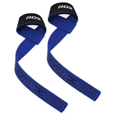 Кистьові лямки RDX S4 Gym Cotton Gel Straps Black Plus (WAC-S4B+)