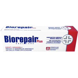 Зубна паста Biorepair Plus Професійне позбавлення чутливості 75 мл (8017331052648)