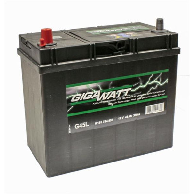 Акумулятор автомобільний GigaWatt 45А (0185754557)