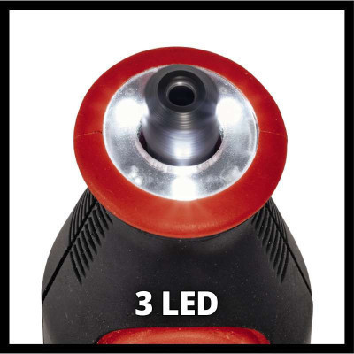 Гравер Einhell TE-MT 7.2LI 7.2В, 5500-26000об/хв, 51 насадка, 1.2кг (4419330)