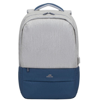 Рюкзак для ноутбука RivaCase 17.3&quot; 7567 Prater, Grey / Dark Blue (7567Grey/DarkBlue)
