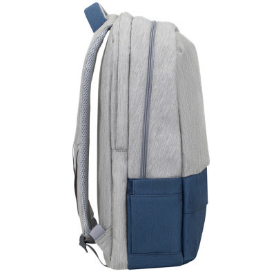 Рюкзак для ноутбука RivaCase 17.3&quot; 7567 Prater, Grey / Dark Blue (7567Grey/DarkBlue)