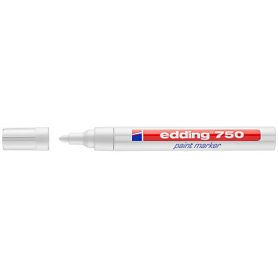 Маркер Edding Paint 2-4 мм круглий білий (e-750/49)