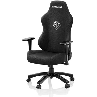 Крісло ігрове Anda Seat Phantom 3 Fabric Size L Black (AD18Y-06-B-F)