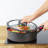 Кришка для посуду Tefal Ingenio, набір 3 шт, скло, пластик, чорний (L9849053)