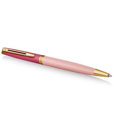 Ручка кулькова Waterman HEMISPHERE Colour Blocking Pink GT BP (22 581)