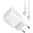 Зарядний пристрій ColorWay C101D GaN Mini 20W PD PPS USB-C + cable USB-C to Lightning white (CW-CHS059PDL-WT)