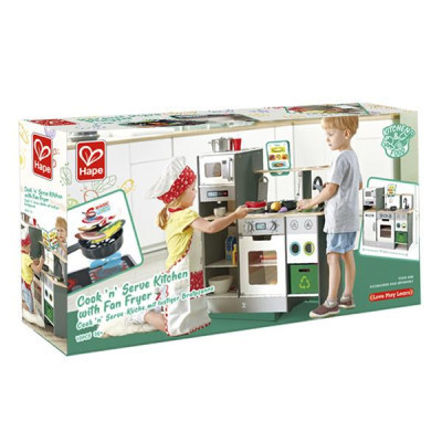 Ігровий набір Hape Дитяча кухня з обладнанням та продуктами (E3178)