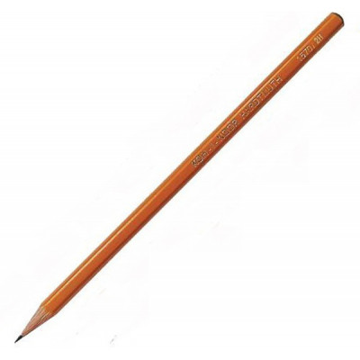 Олівець графітний Koh-i-Noor 2H без гумки корпус Жовтий (1570.2H)