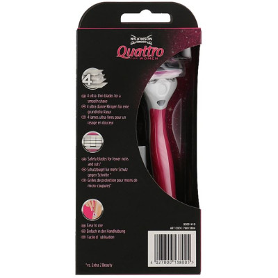 Бритва Wilkinson Sword Quattro For Women (4027800138005)