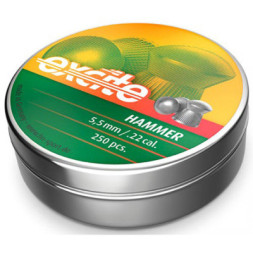 Пульки H&amp;N Excite Hammer 5,5 мм, 0.94 г, 250шт/уп (93115500003)