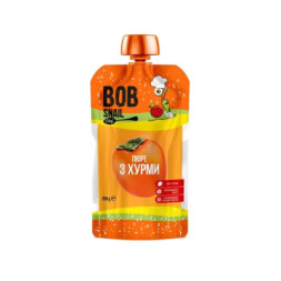 Дитяче пюре Bob Snail Равлик Боб З хурми 250 г (4820219343967)