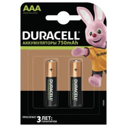 Акумулятор Duracell AAA HR03 750mAh * 2 (5000394038769 / 81472315)
