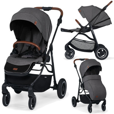 Коляска Kinderkraft All Road Ash Gray (KKWALROAGR0000) (5902533914524)