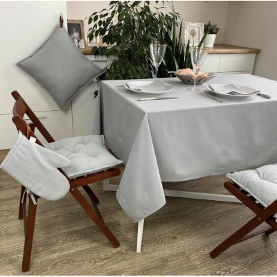 Наволочка Прованс декоративна Сіра 45х45 см (21381)