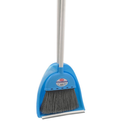 Комплект для прибирання Planet Household Royal совок зі щіткою Блакитний (10719)