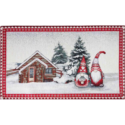 Серветка на стіл Прованс гобеленова Snowfall 30х50 см (23406)