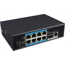 Комутатор мережевий FoxGate S6008-GS-I-AI POE