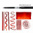 Пензлик для малювання Rosa Синтетика кругла, TRAVEL BRUSH, STREAM 158, № 2 (4823098530084)