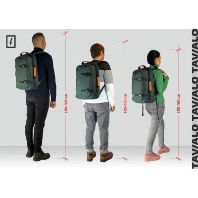 Рюкзак для ноутбука Tavialo 15.6&quot; CityLife TC24 green, 24л (TC24-124GN)