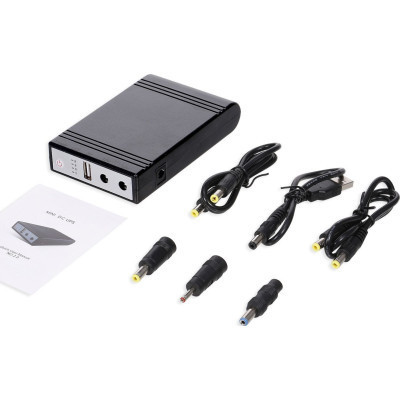 Пристрій безперебійного живлення RCI 38,5Wh з функцією UPS for router, out: 12V/1A &amp; 5V&amp;1A (PS12238W)