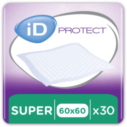 Пелюшки для малюків ID Proteсt Super 60 x 60 см. 30 шт. (5414874004012_5411416047902)