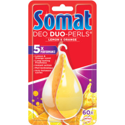 Освіжувач для посудомийних машин Somat Deo Duo-Pearls Lemon &amp; Orange (9000101000436)