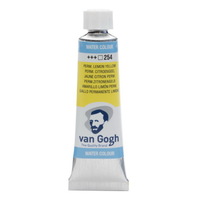 Акварельні фарби Royal Talens Van Gogh (254), Перм. лимонний світлий, туба 10 мл (8712079417611)