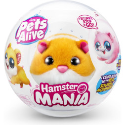 Інтерактивна іграшка Pets &amp; Robo Alive S1 - Кумедний хом'ячок (помаранчевий) (9543-4)