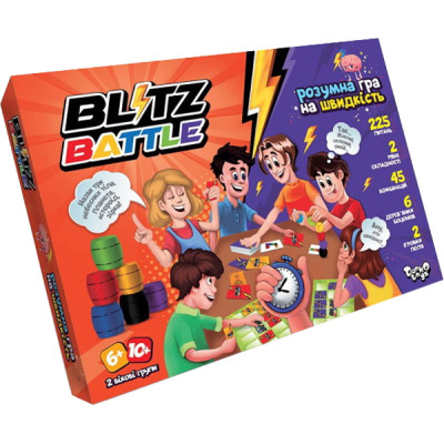 Настільна гра Danko Toys Blitz Battle, українська (G-BIB-01-01U)