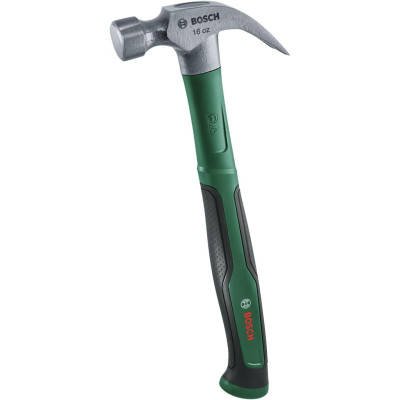 Молоток Bosch слюсарний 450г 33см руків&#039;я скловолокно (1.600.A02.ZA2)