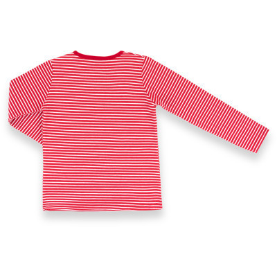Кофта дитяча Breeze в смужку (9499-116G-red)