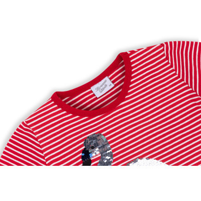 Кофта дитяча Breeze в смужку (9499-116G-red)