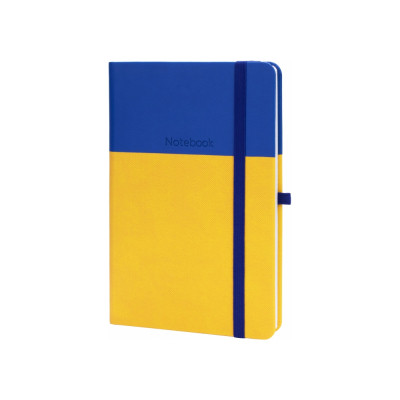 Книга записна Optima А5 COMBI-8, тверда обкладинка, гумка, лінія (O20125-08)