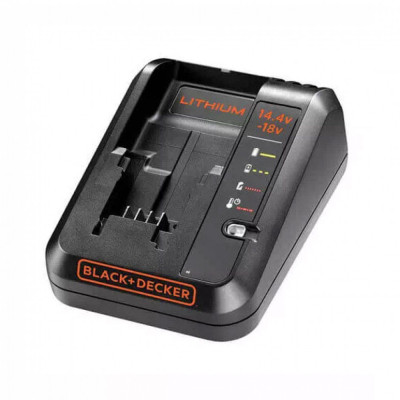 Зарядний пристрій для акумуляторів інструменту Black&amp;Decker 14.4V, 18V, струм 1A (BDC1A15)