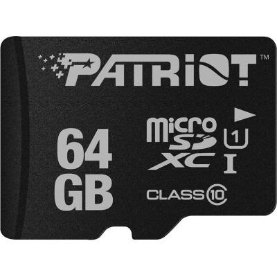 Карта пам&#039;яті Patriot 64GB microSD class10 UHS-1 (PSF64GMCSDXC10)
